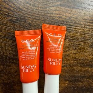Sunday Riley C.E.O. Vitamin C Serum sample sizes